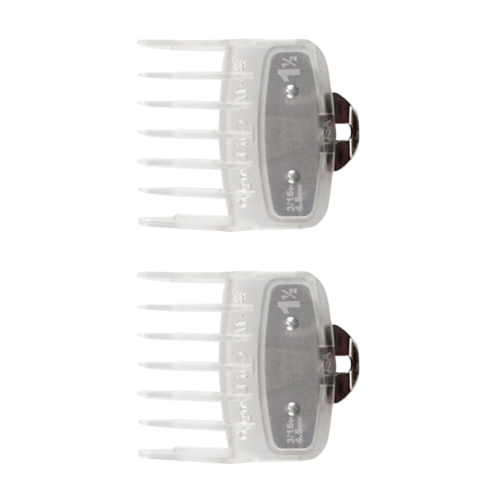 Hair Guide Combs, hair Limit Comb Universal Waterproof Professional Hair Cutting Guide Combs Set for Trimmers Clippers