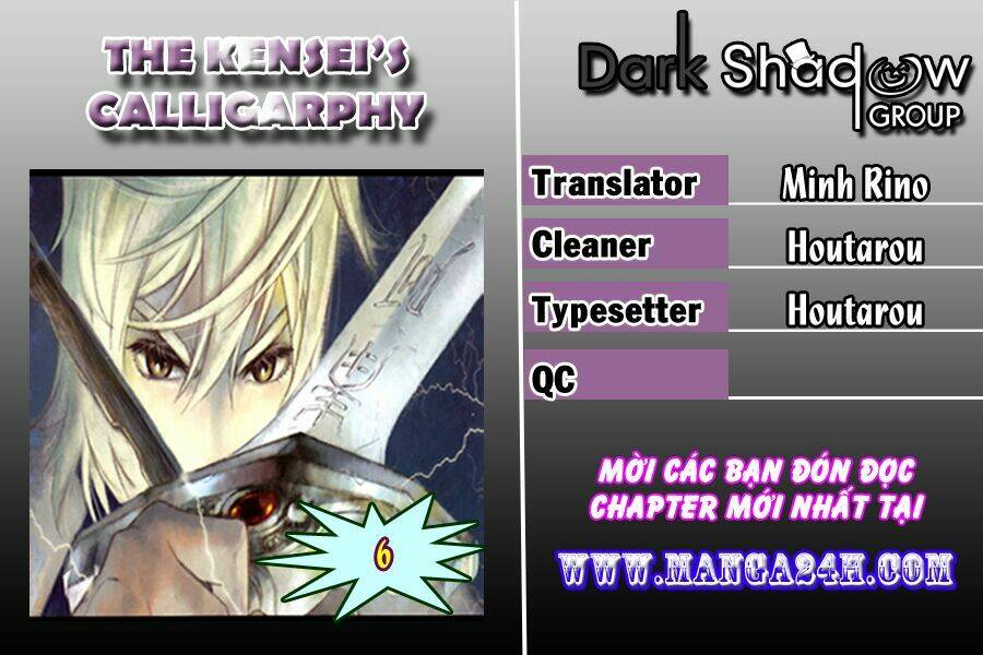 the kensei's calligraphy chapter 6 1