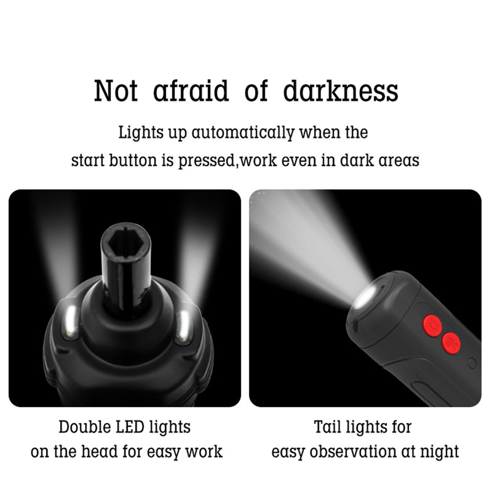 3.6V Electric Screwdriver with 19Pcs Screwdriver Bits for Home Repair Tools