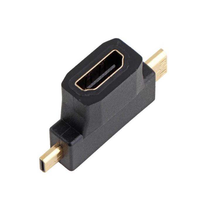 ĐẦU CHUYỂN MICRO HDMI, MINI HDMI RA HDMI