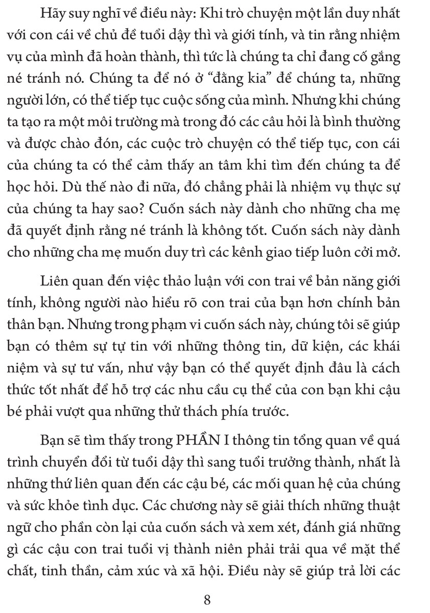Giáo Dục Giới Tính Cho Con Trai - ML