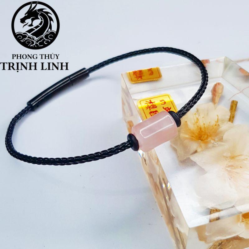 VÒNG TAY LU THỐNG HỒNG DÂY THÉP CAO CẤP
