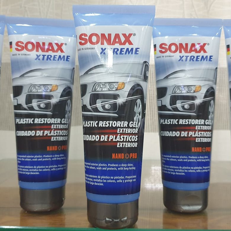 Tuýp Gel Xtreme Bảo Vệ Bề Mặt Nhựa Sần Ngoài Xe SONAX XTREME PlasticRestore Gel 210141