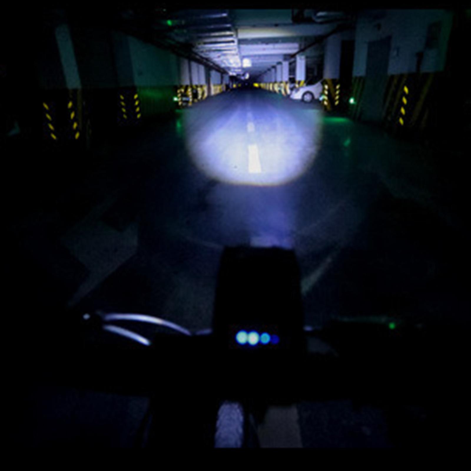 800 Lumens Bike Lights Front and Back Set, Headlight and Tail Rear Light, USB Rechargeable Bicycle Lamp, Waterproof, LED Safety Cycling Accessories