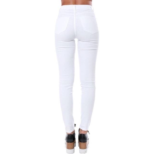 Quần jeans nữ lưng cao S.neak.peed xuất khẩu dư xịn