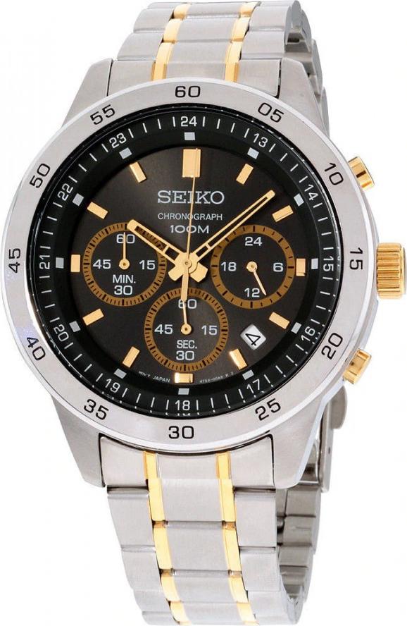 Đồng hồ Nam Dây Thép Seiko Chronogaph SKS525P1