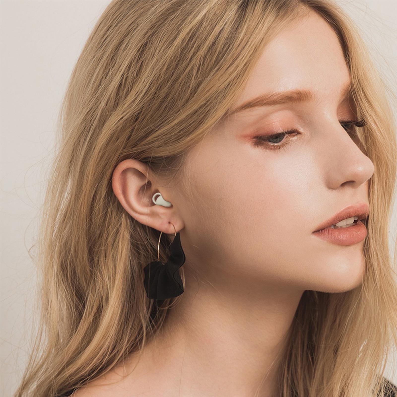 Small Bluetooth Headset True Wireless Invisible Bluetooth 5.2 Earpiece for Sleeping