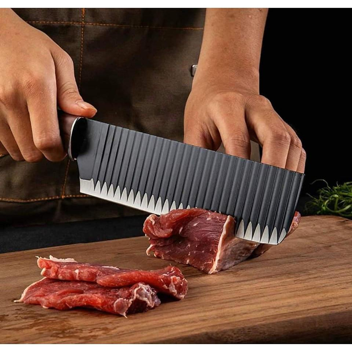 Bộ Dao 6 Món Nhật Bản Vân Gợn Sóng
