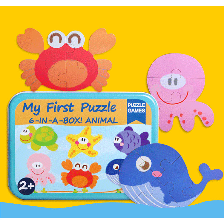 Bộ lắp ghép hộp sắt First Puzzle