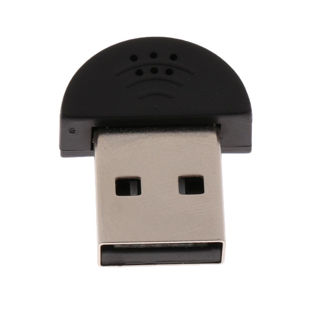 Mini USB Microphone Recording KTV Mic for Laptop PC Desktop