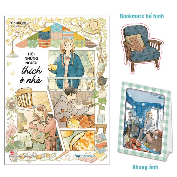 Sách - Hội Những Người Thích Ở Nhà - Tặng Kèm Bookmark + Khung Ảnh