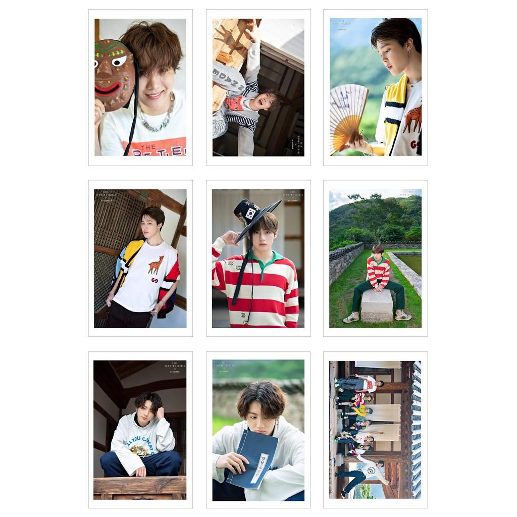 Lomo Card Ảnh BTS - Summer Package 2019: Korea ( 18 ảnh)