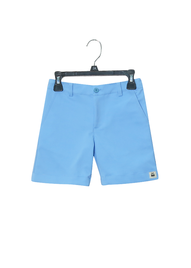 Quần short kaki Lovekids màu xanh nhạt - Size 3-4