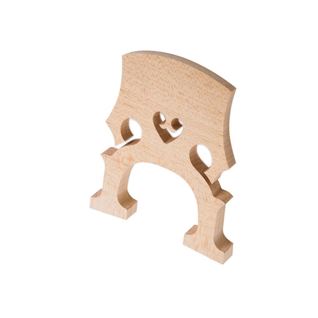 Replacement Maple 1/8 Scale Cello Bridge Musical Instrument Parts for Cellist