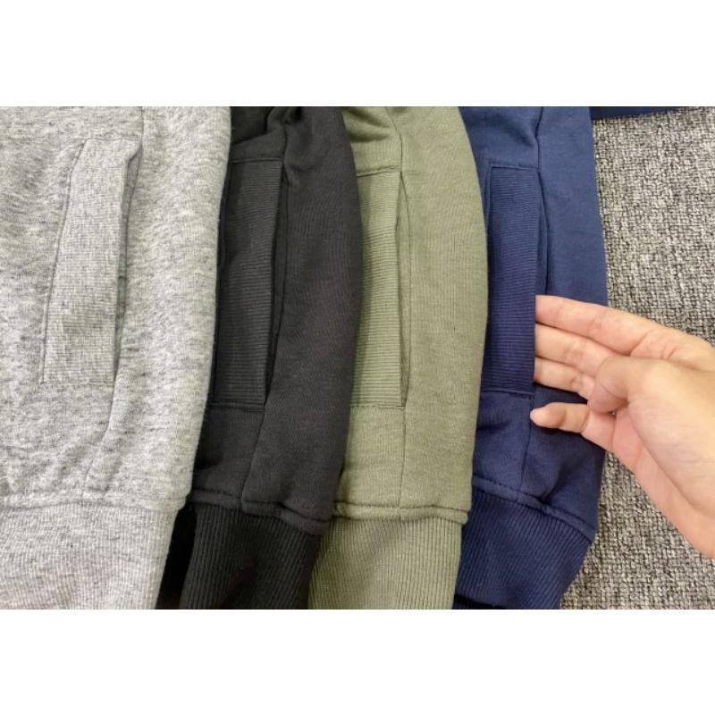 Áo khoác nỉ lót lông cừu xuất dư size đại cho bé trai, bé gái 20-70kg(Mới về)