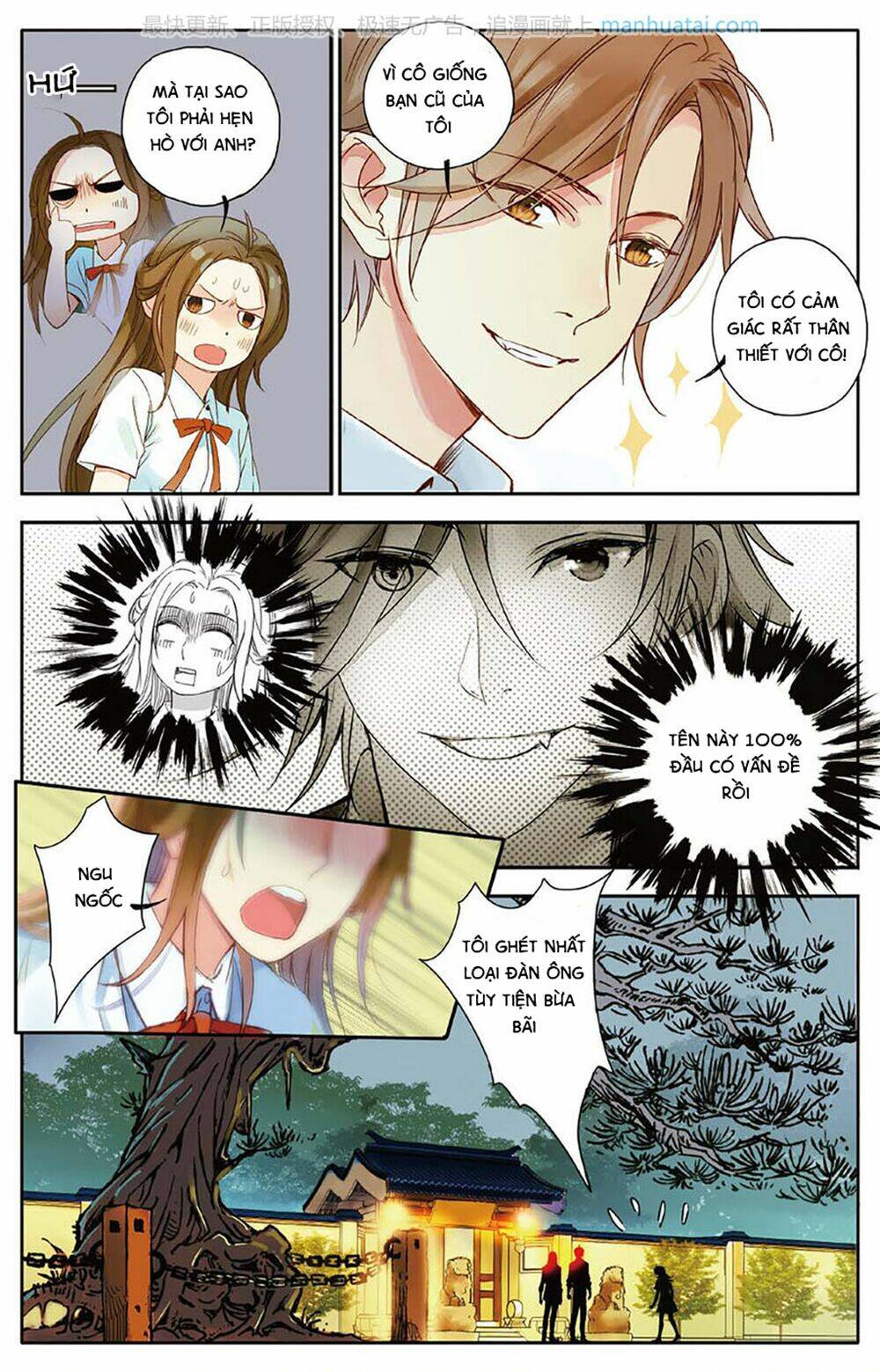 lệnh cấm nghị tộc 2 ẩn diện trấn chapter 4 4