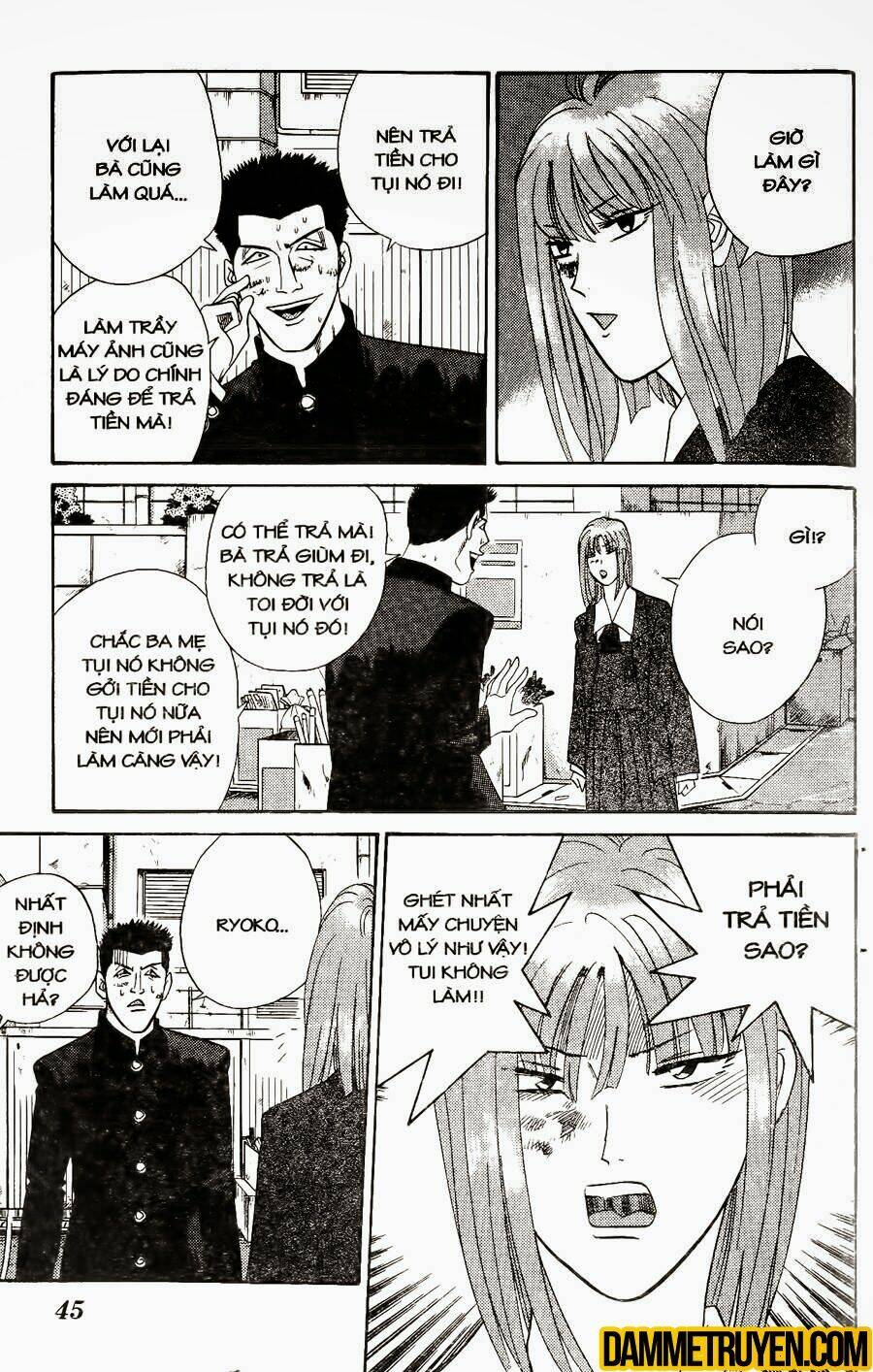 kyou kara ore wa - cặp bài trùng chapter 351 6