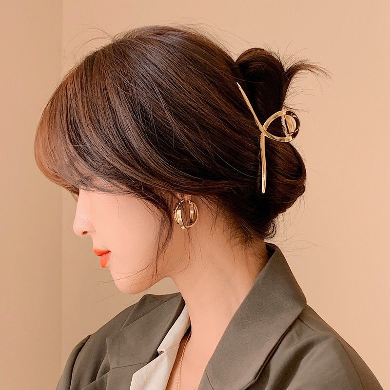 Kẹp Tóc Hàn Quốc, Kẹp Gấp Búi Tóc Kim Loại Thời Trang Sang Trọng Cho Nữ - Culi accessories