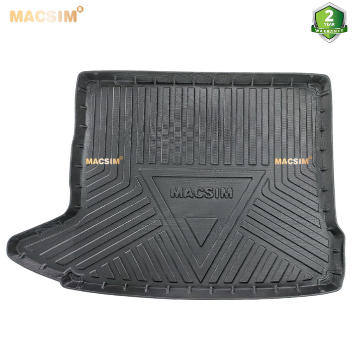 Lót cốp xe ô tô  Audi Q3 2012-2017 chất liệu TPV thương hiệu Macsim màu đen
