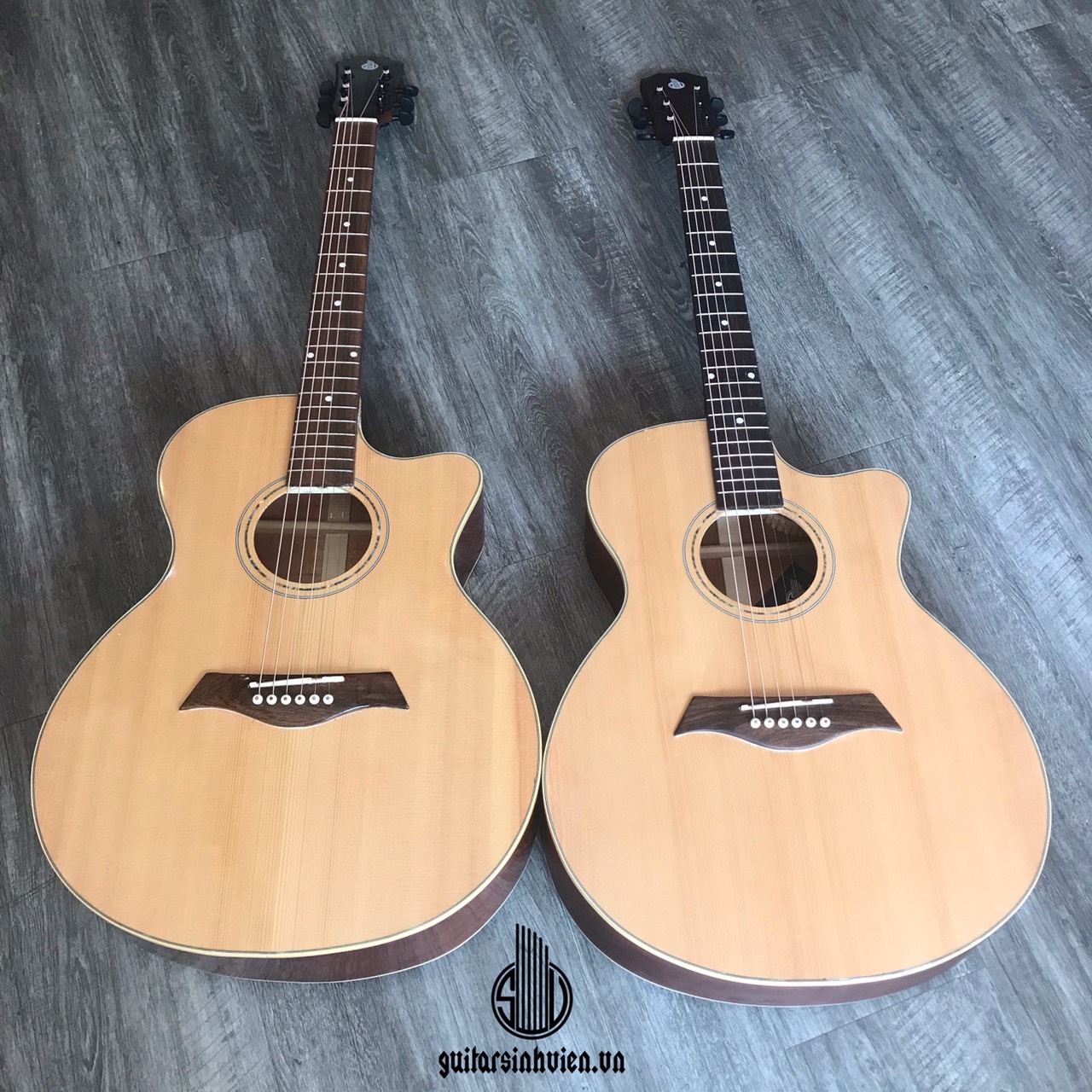 ĐÀN GUITAR ACOUSTIC THỊT CÓ TY SVA2 - GẮN SẴN EQ 7545