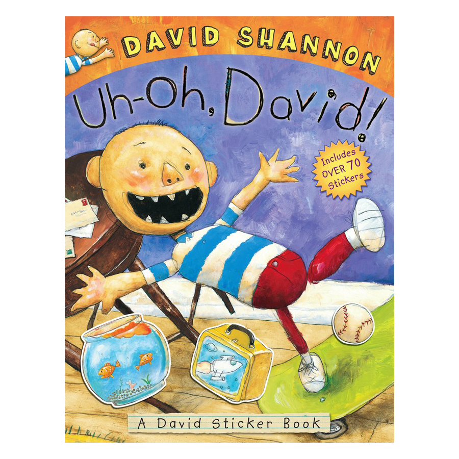 Uh-Oh David! Sticker Book