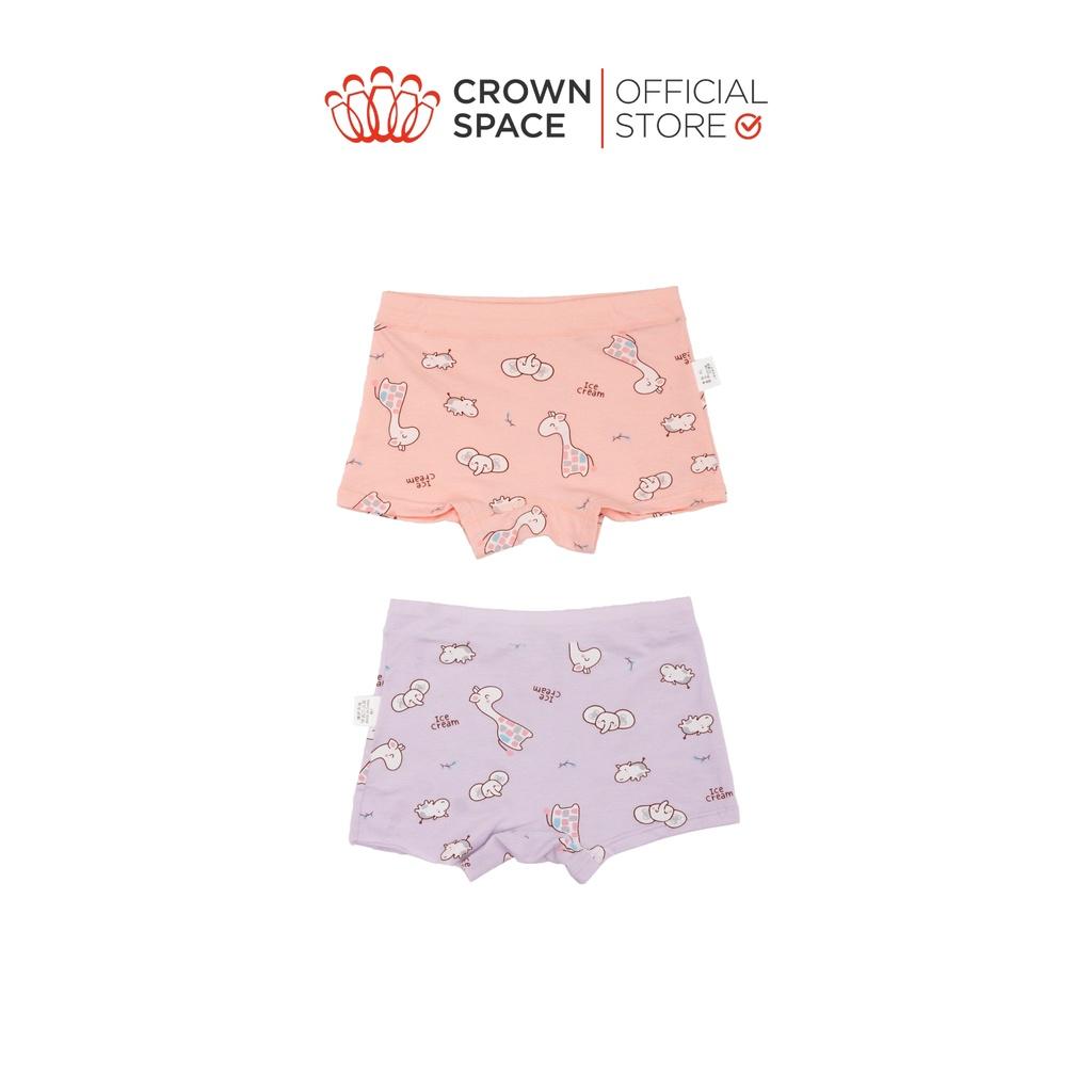 Set Combo 2 Quần Chip Ngẫu Nhiên Cho Bé CrownSpace CK802030 – Cotton Thoáng Mát, Kháng Khuẩn Cho Bé