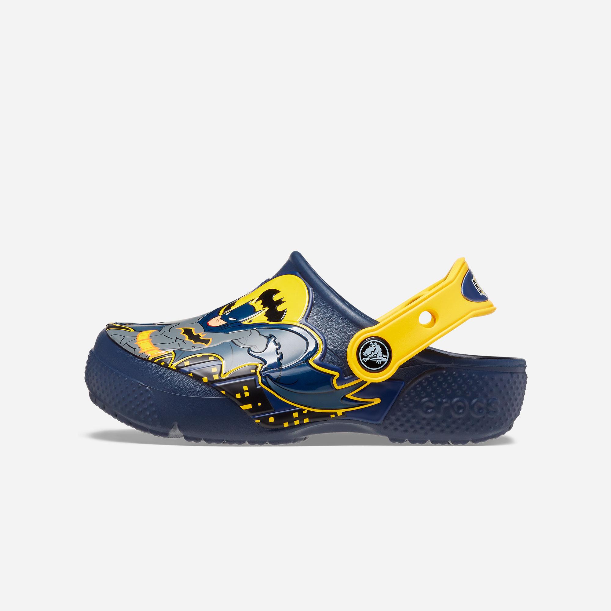 Giày nhựa trẻ em Crocs Funlab Batman - 207470-410