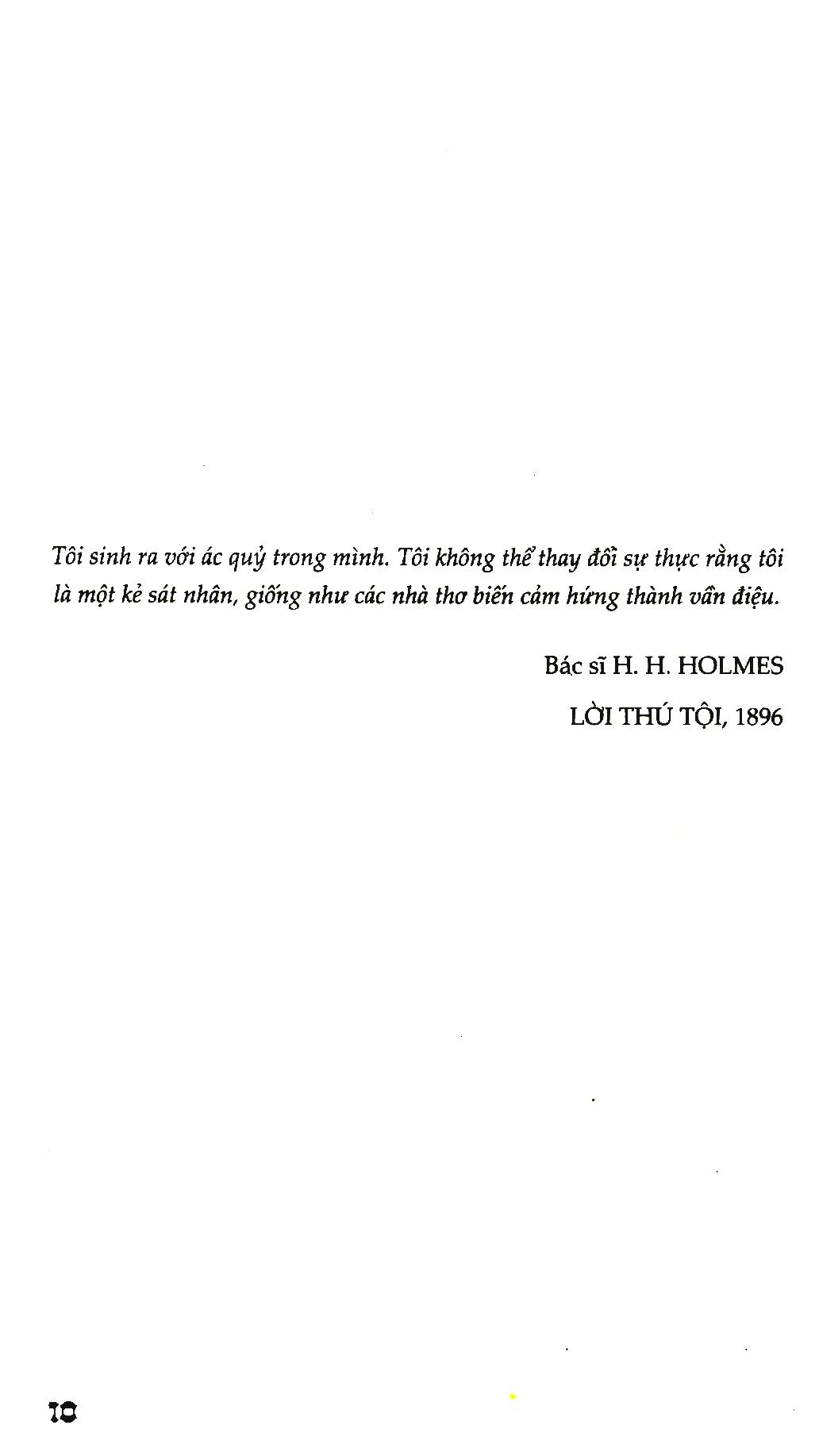 Ác Quỷ Thành Phố Trắng