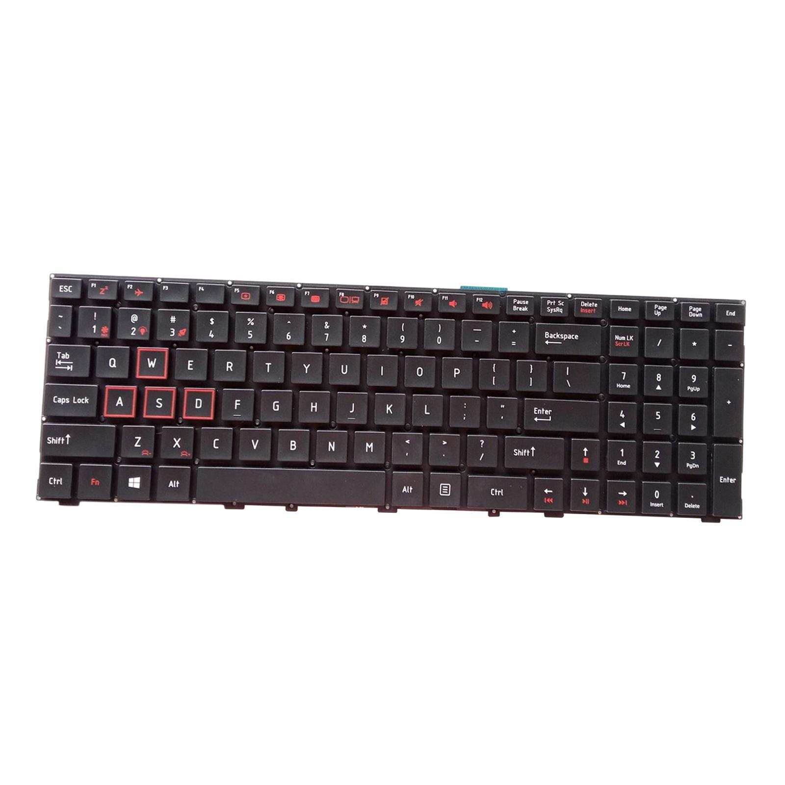 Laptop Keyboard US Layout Durable US Keyboard for S11 SI3 S6CP Replaces
