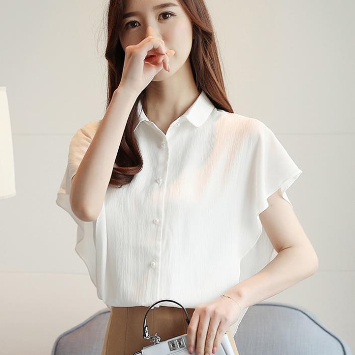 Áo sơ mi công sở nữ kiểu Hàn Quốc