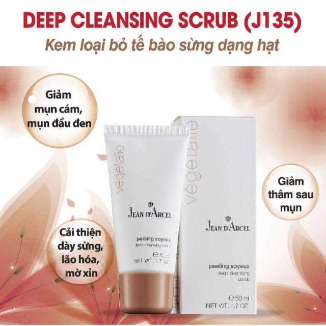 Kem Dạng Hạt Tẩy Tế Bào Da Chết Jean D'Arcel Deep Cleansing Scrub 50ml/250ml