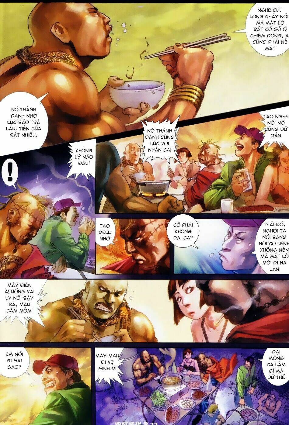 hỏa hồng niên đại hắc cốt đường chapter 23 18