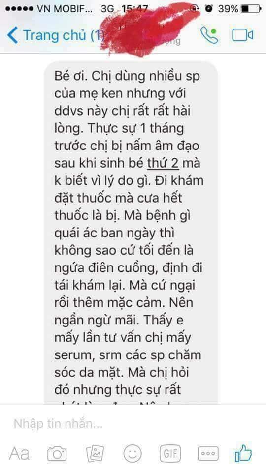 DUNG DỊCH VỆ SINH PHỤ NỮ MẸ KEN