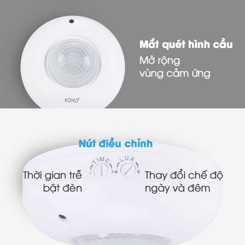 Cảm Ứng Bật Đèn KONO KN-S01B