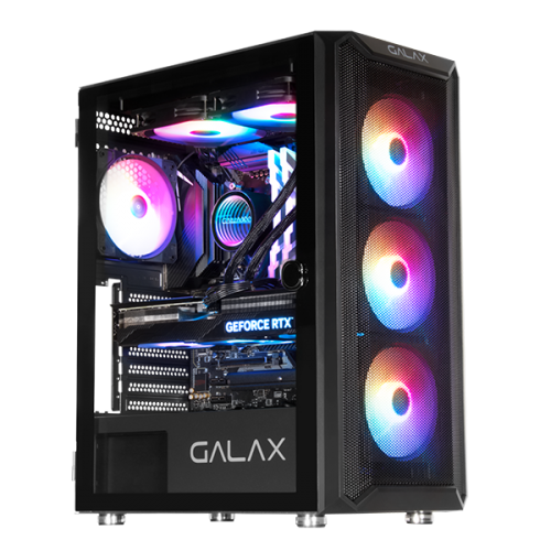 Vỏ Case máy tính Galax Revolution-07 (Tặng kèm 4F) - Hàng chính hãng