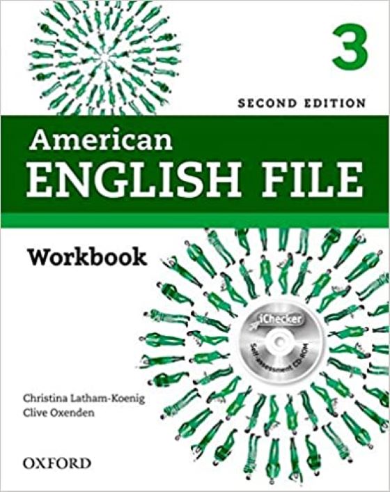 American English File Second Edition: 3 Workbook with iChecker