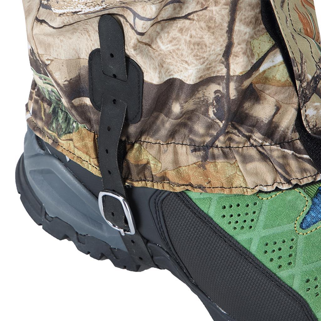 Leg Gaiters – Waterproof and Adjustable Snow Boot Gaiters for Hiking, Walking, Hunting, Mountain Climbing and Snowshoeing