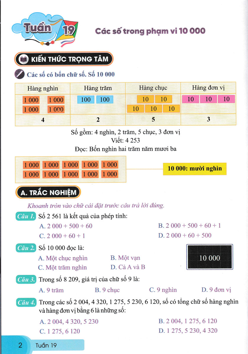 Bài Tập Tuần Toán Lớp 3 - Tập 2 (Biên Soạn Theo Bộ Sách Cánh Diều) - ND