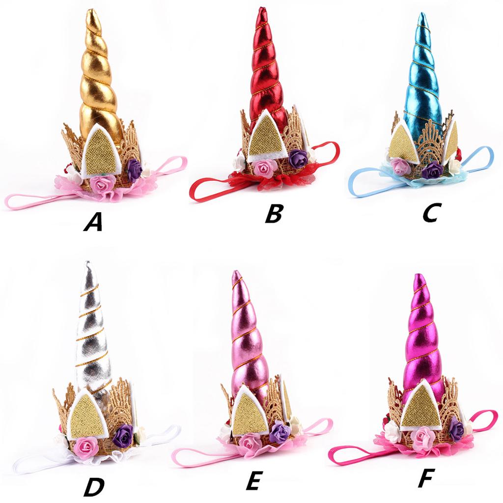 Headdress Colorful Hair Band Children Hair Accessories Birthday Party