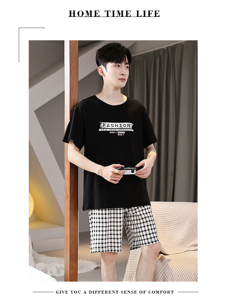 Đồ mặc nhà nam cotton 9012