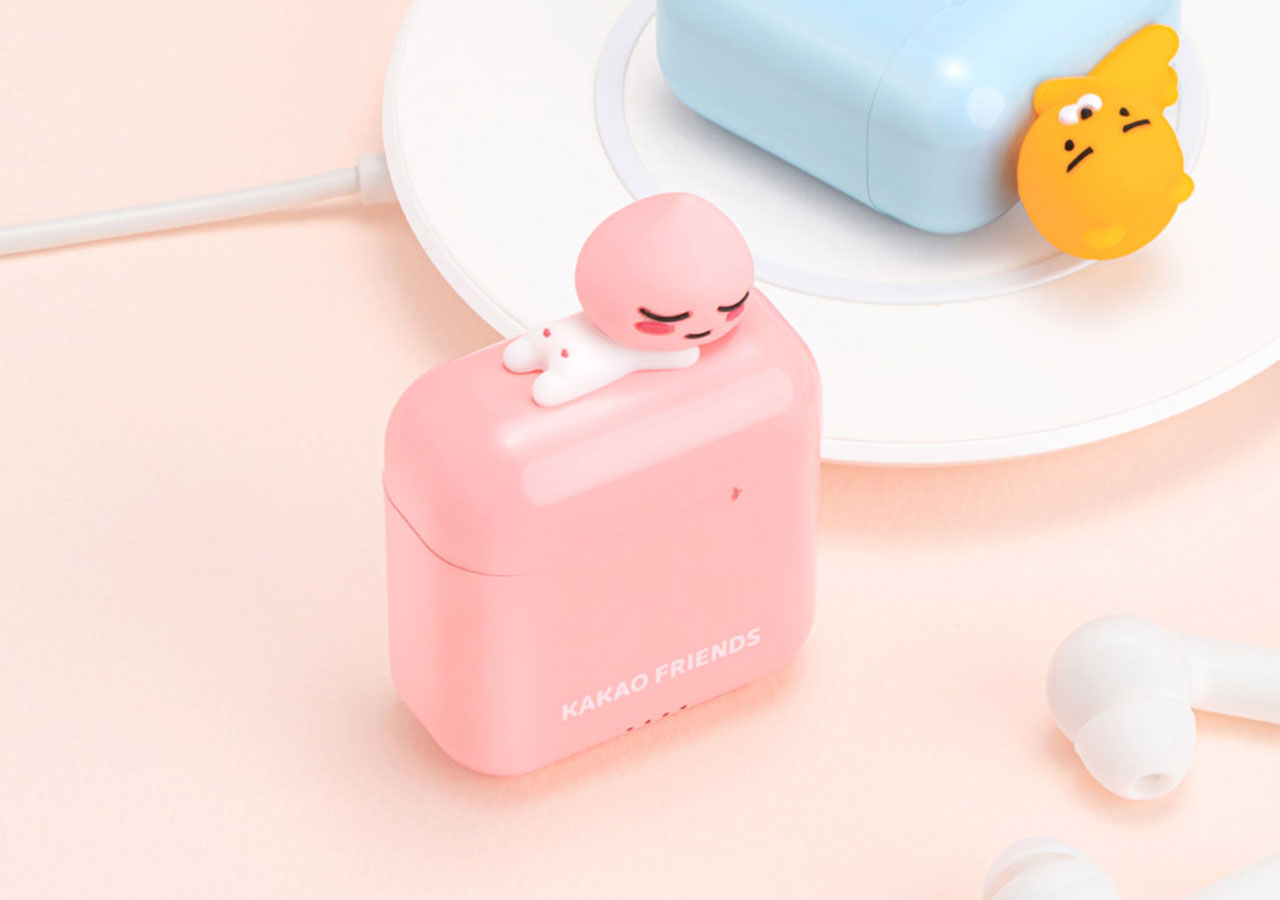 Tai Nghe Không Dây Bluetooth K1 Earbuds Ryan & Apeach KAKAO FRIENDS - Hàng chính hãng