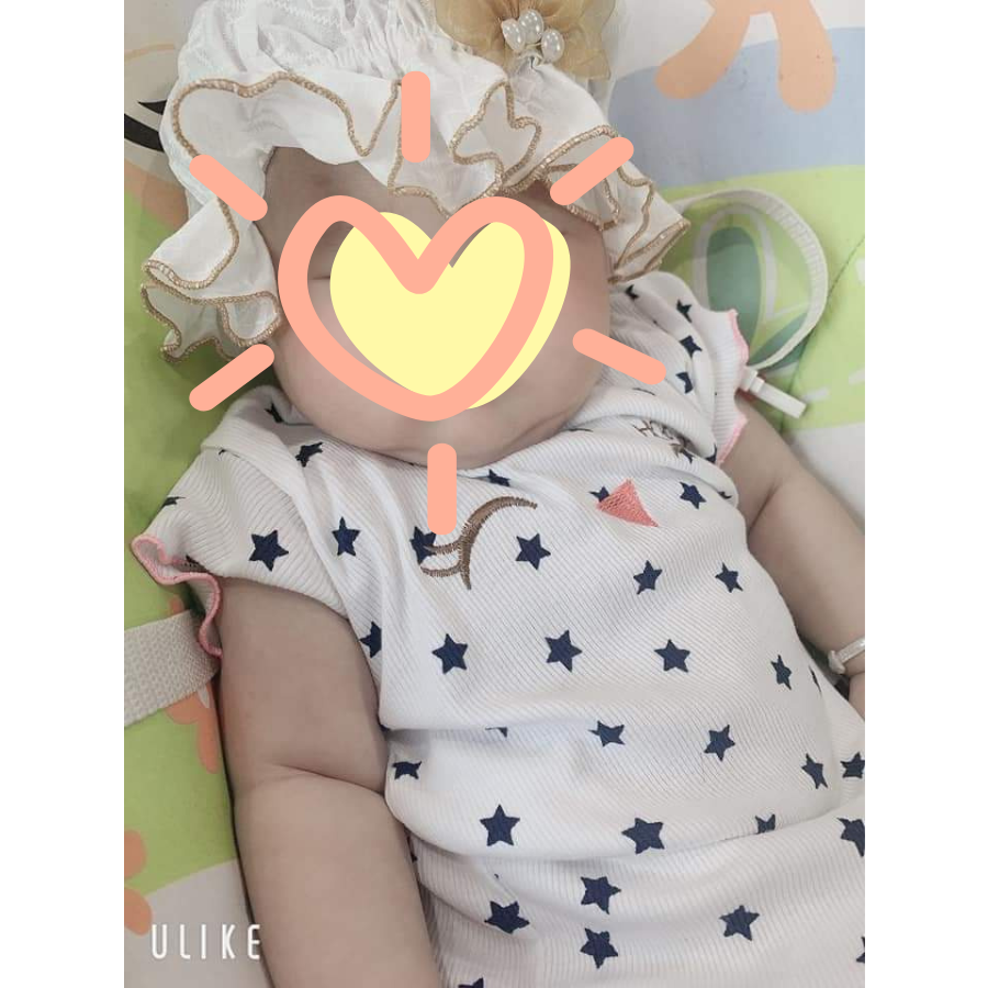 (5-7kg) Bộ Cánh Tiên/ Hai dây cho Bé Gái HotGa