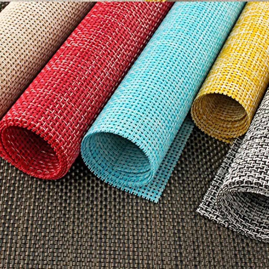 Home Dining Room Weave Woven Placemat Table Heat Insulation Place Mat