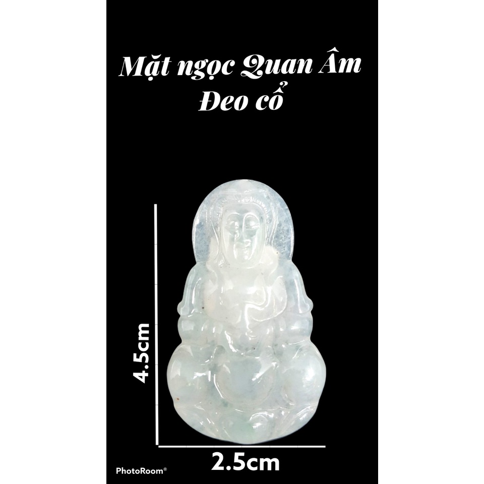 Mặt phật Quan Âm đá