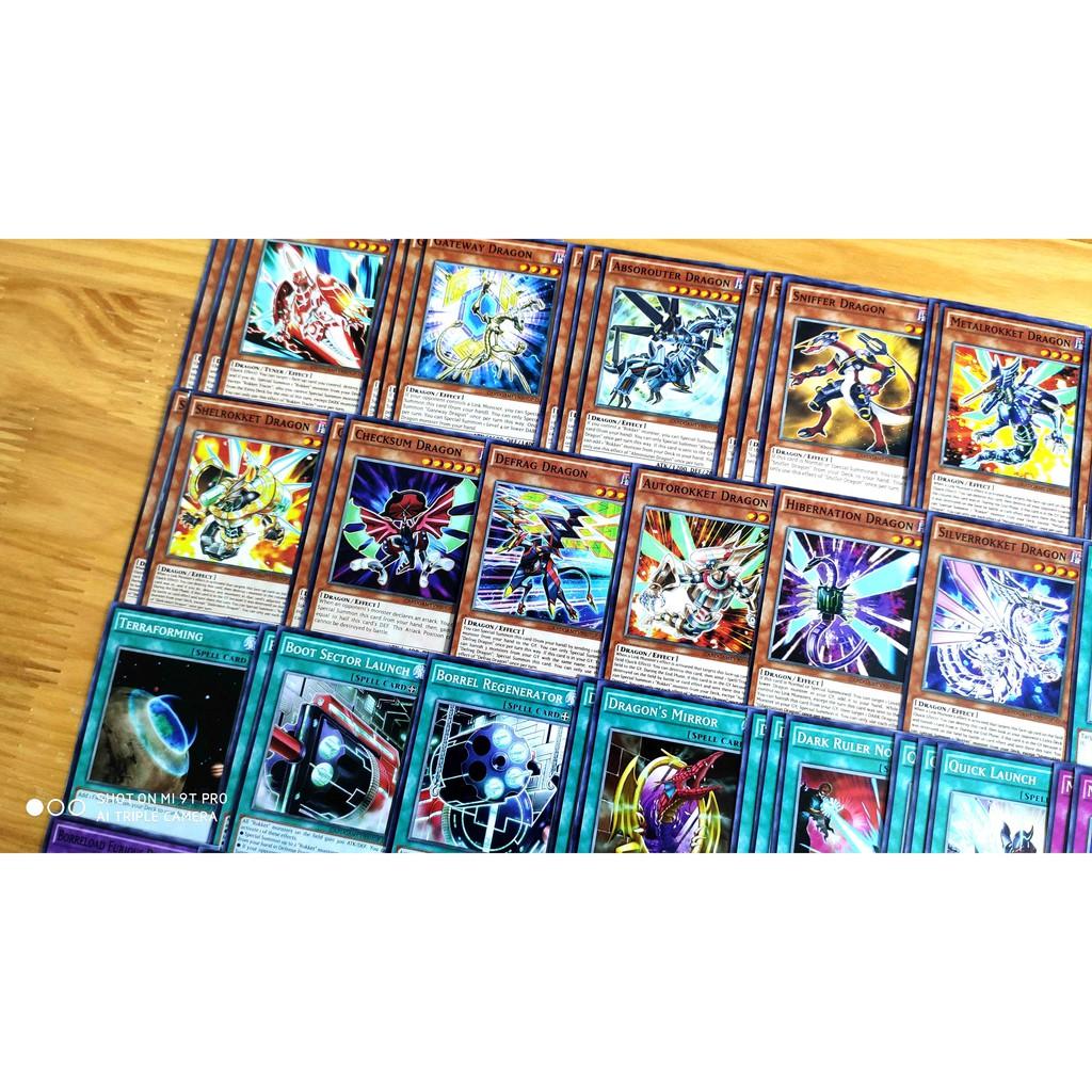 Bài Yugioh ️️ Thẻ bài Yugioh Rokket Varis deck 54 lá