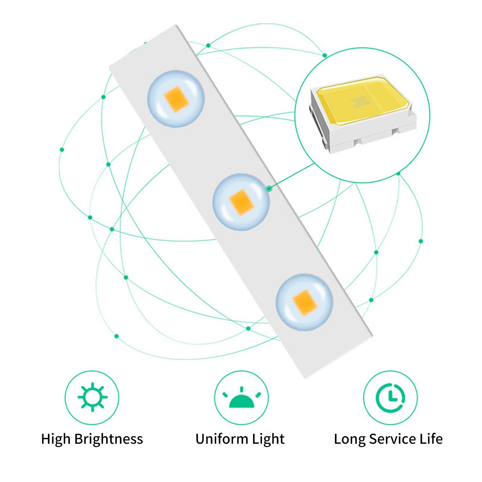 Đèn Gương Trang Điểm Led Điều Khiển Cảm Biến Thông Minh