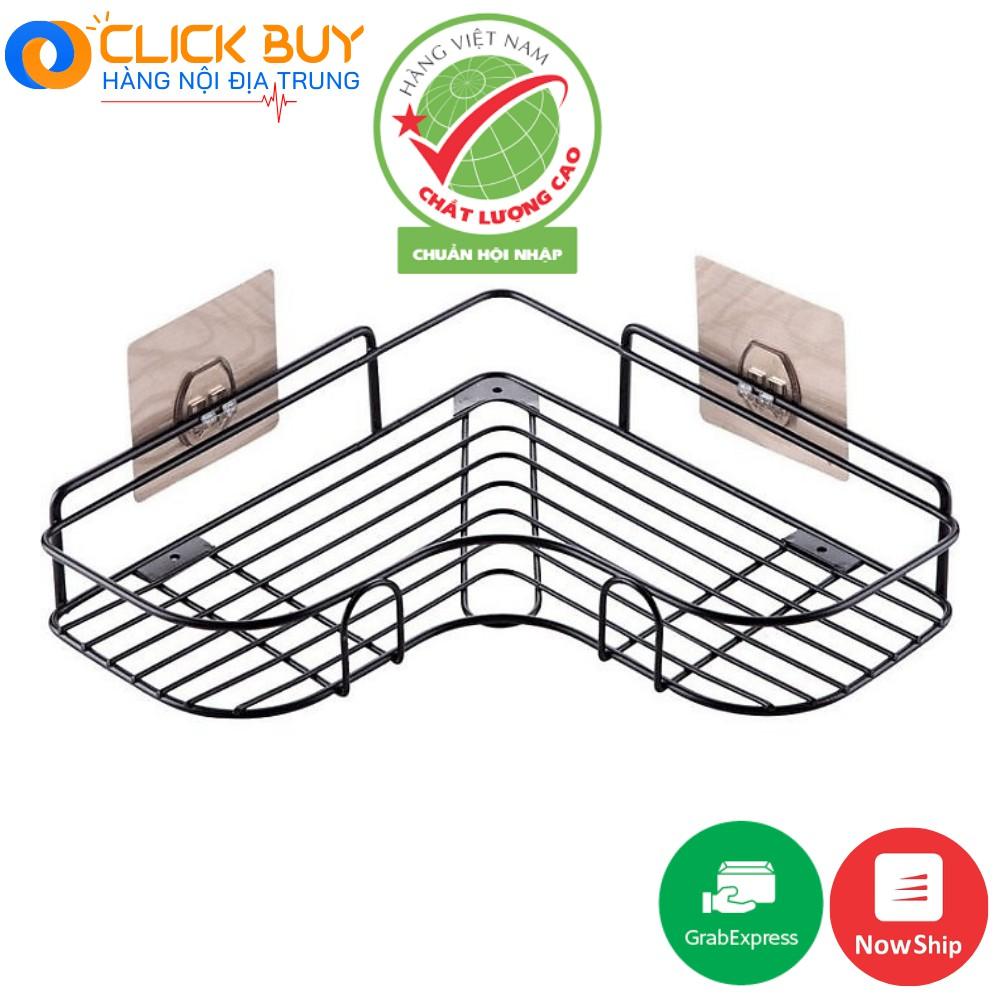 Kệ Góc Dán Tường Nhà Tắm Siêu Dính, Kệ Gia Vị Nhà Bếp Hình Tim