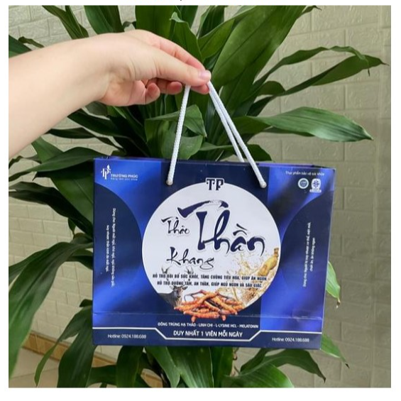 Viên uống hỗ trợ ngủ ngon stress lo lắng Thảo Thần Khang - Lọ 30 viên