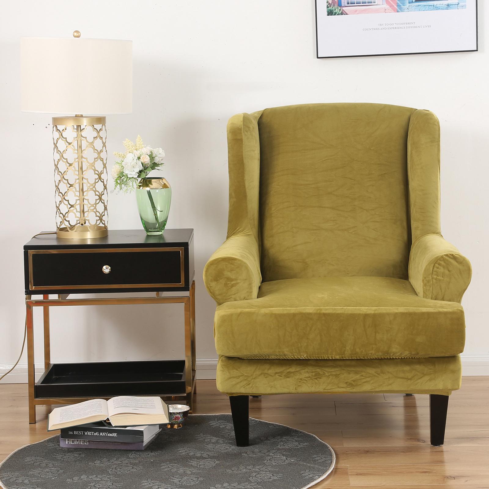 Luxury Sofa Chair Cover Washable Armchair Seat Slipcover