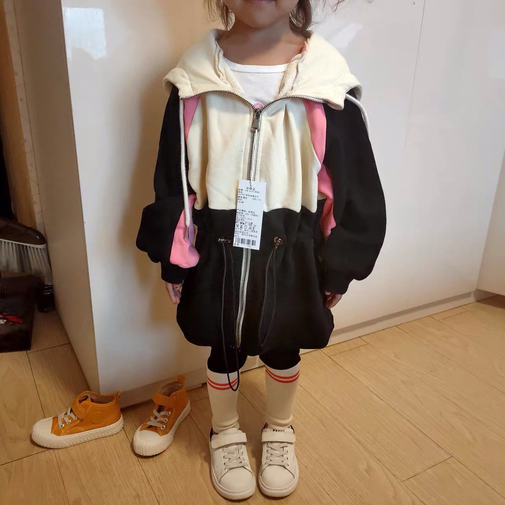 Đầm thu đông cho bé gái kiểu Hàn Quốc